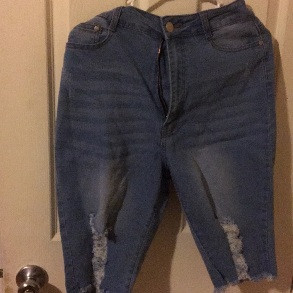 Shorts with rips